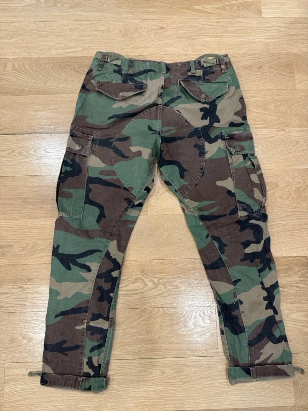 Polo by Ralph Lauren Green/Brown/Black Camo Cargo Pants - Picture 2 of 4